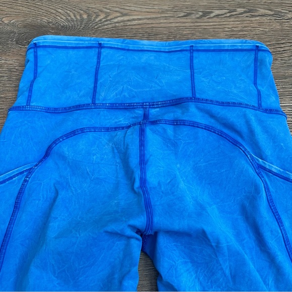 Lululemon Fast and Free High Rise Tight
25" *Ice Dye Ice Wash Cerulean Blue 4 - Picture 9 of 15